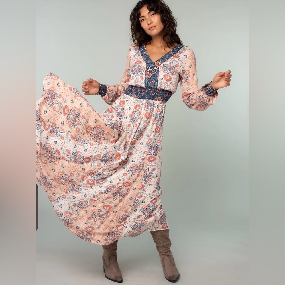 Lovestich Head West Maxi Dress Size L